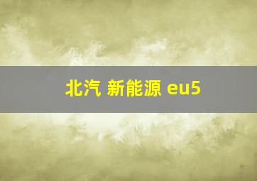 北汽 新能源 eu5